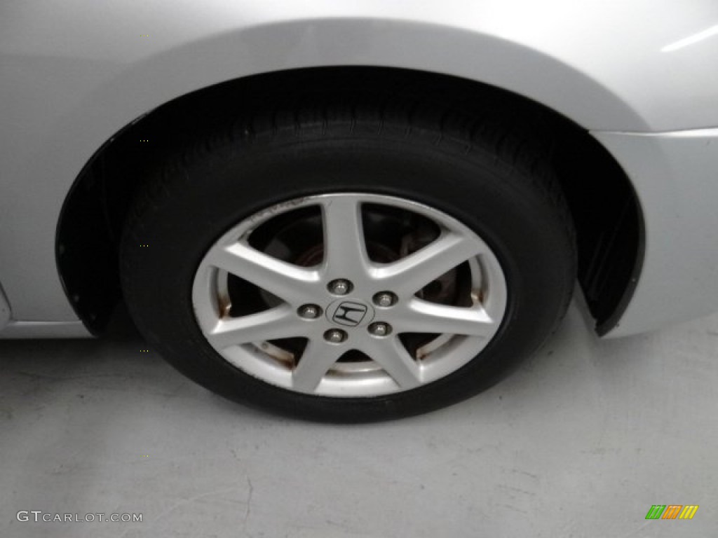 2003 Accord EX V6 Coupe - Satin Silver Metallic / Black photo #21