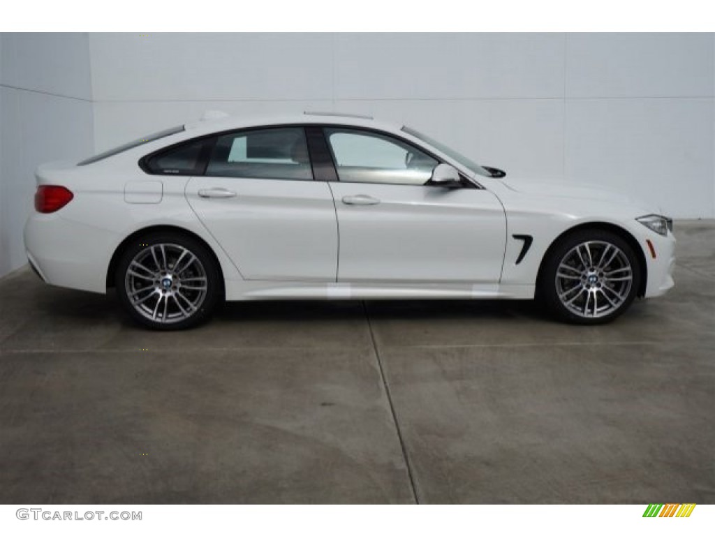 Alpine White 2015 BMW 4 Series 428i Gran Coupe Exterior Photo #99170863