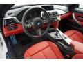  2015 4 Series 428i Gran Coupe Coral Red/Black Highlight Interior