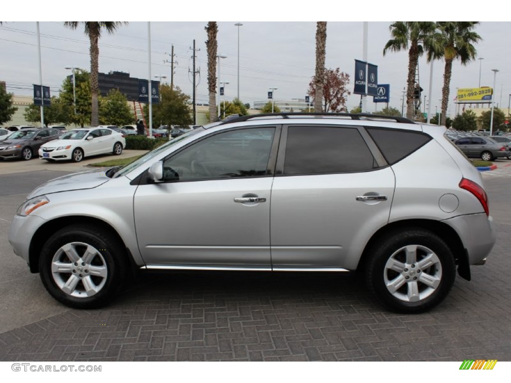 2007 Murano SL - Brilliant Silver Metallic / Charcoal photo #5