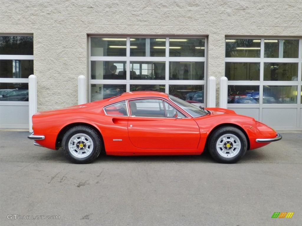 1972 Dino 246 GT - Rosso Dino / Sand photo #2