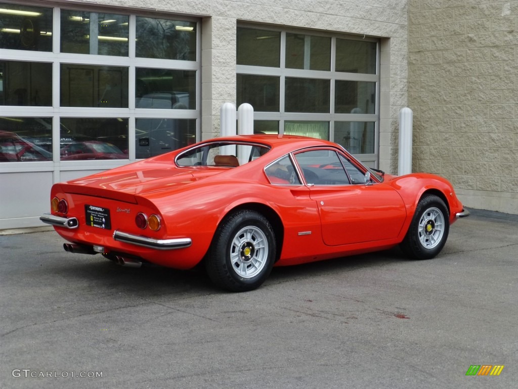 Rosso Dino 1972 Ferrari Dino 246 GT Exterior Photo #99171298