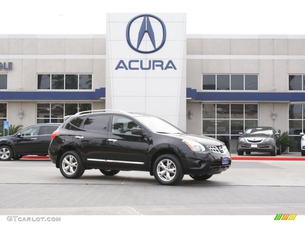 2011 Rogue SV - Black Amethyst / Gray photo #1