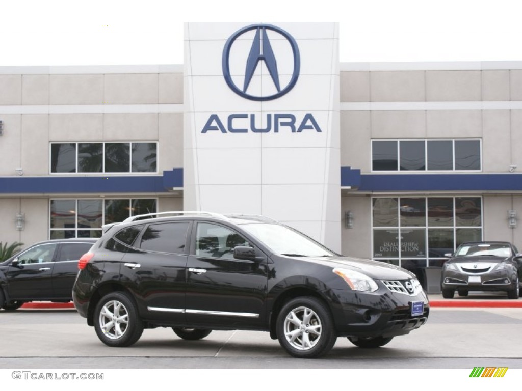 2011 Rogue SV - Black Amethyst / Gray photo #2