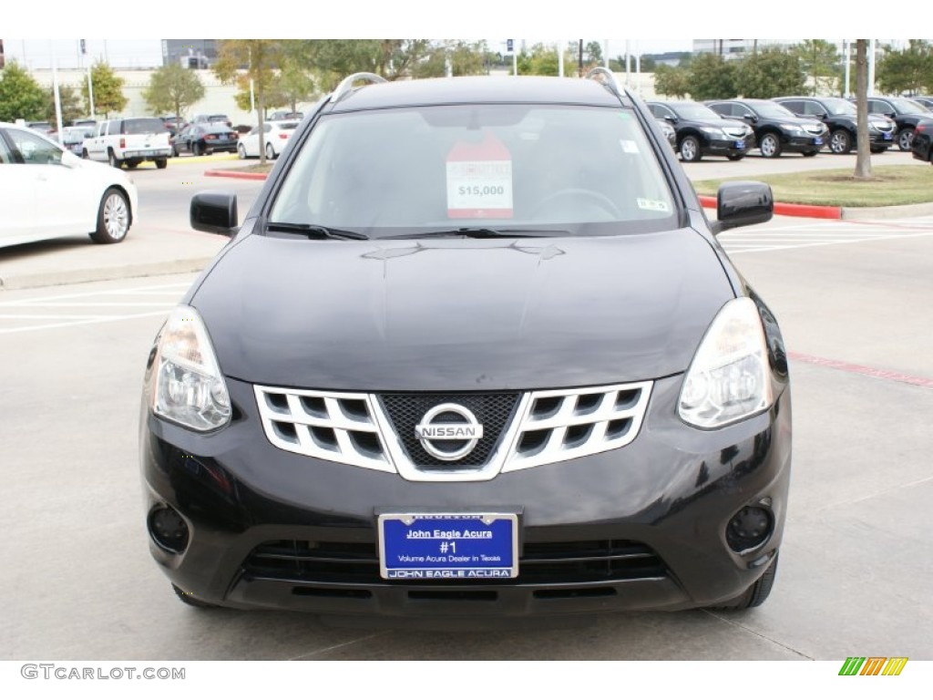 2011 Rogue SV - Black Amethyst / Gray photo #3