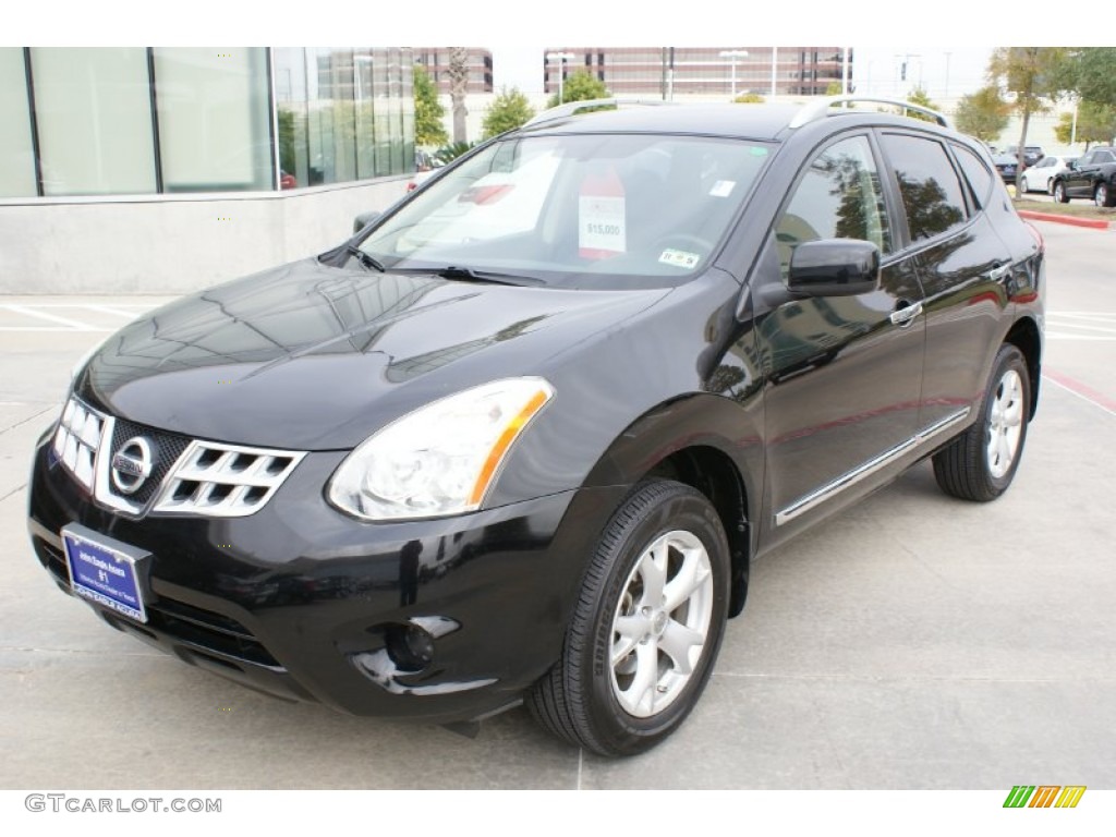 2011 Rogue SV - Black Amethyst / Gray photo #4
