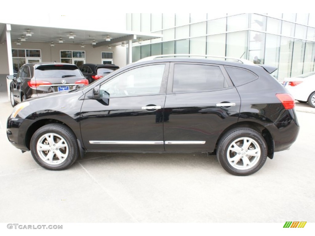 2011 Rogue SV - Black Amethyst / Gray photo #5