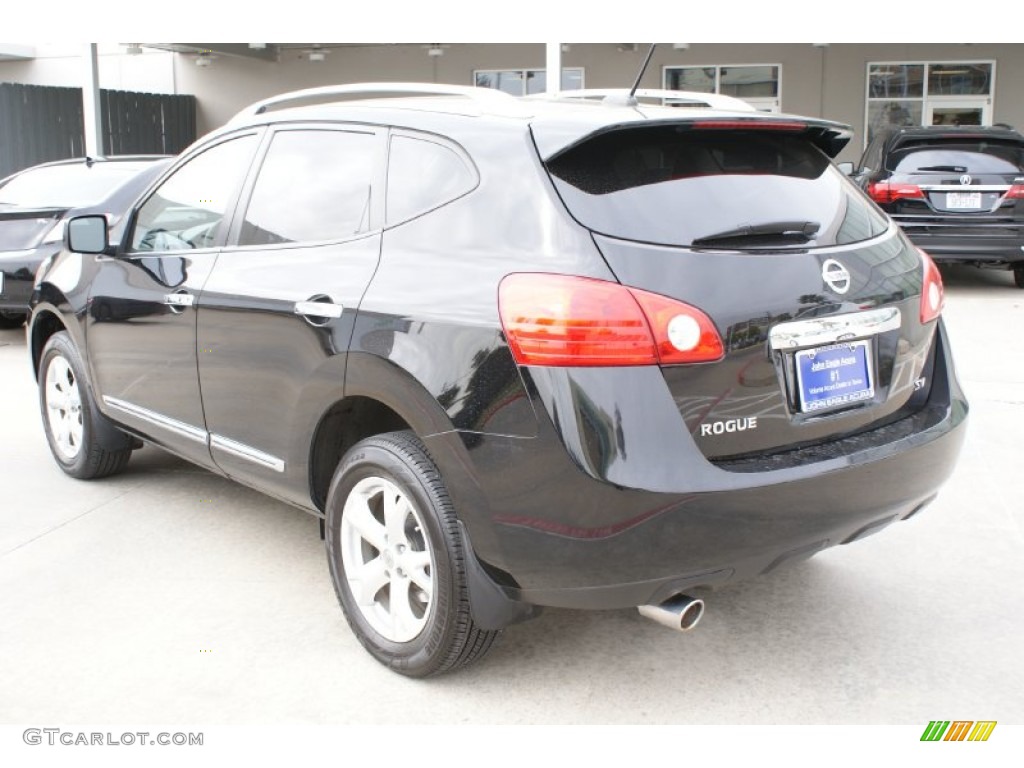 2011 Rogue SV - Black Amethyst / Gray photo #6