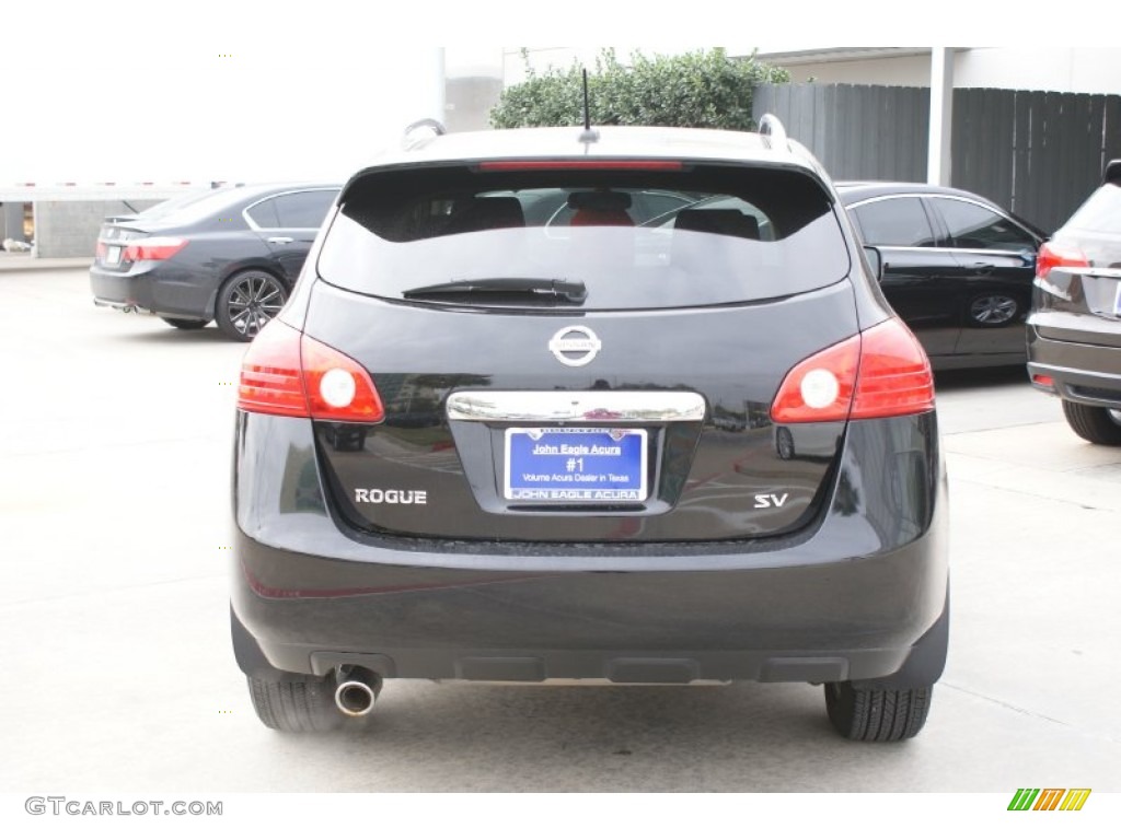 2011 Rogue SV - Black Amethyst / Gray photo #7