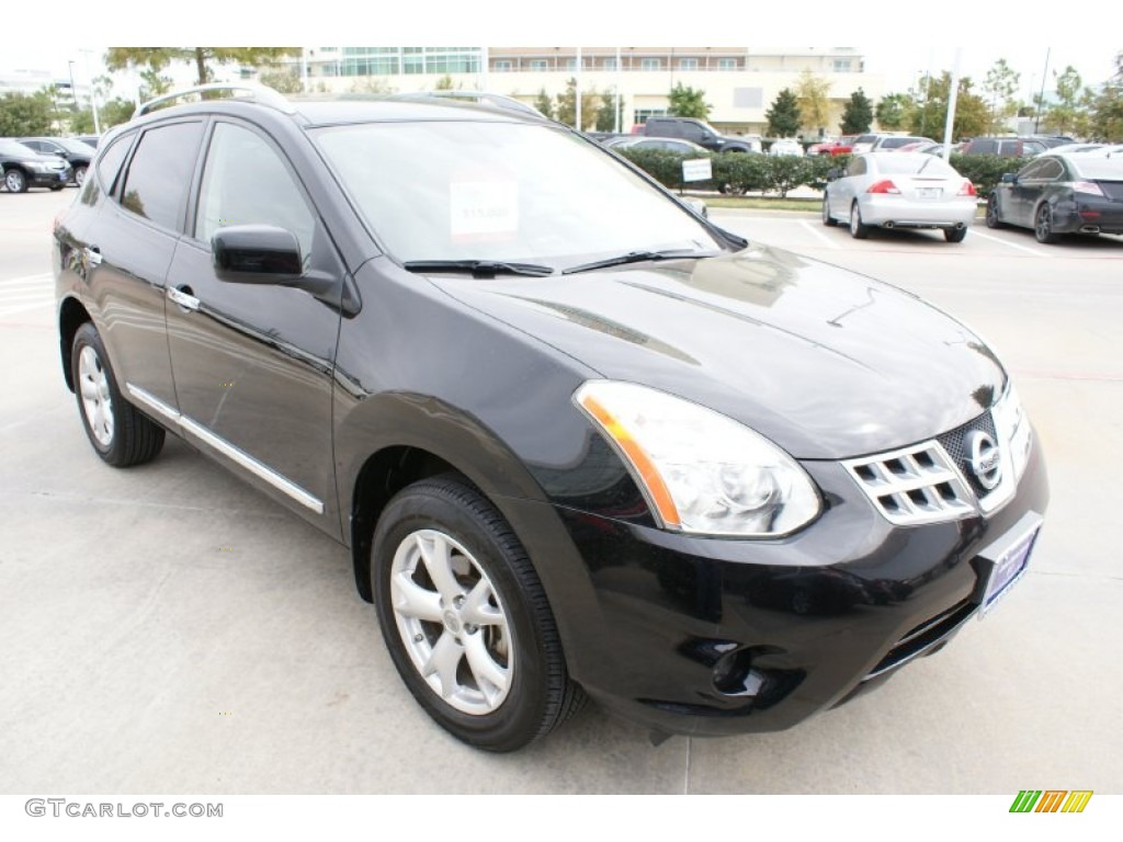 2011 Rogue SV - Black Amethyst / Gray photo #11