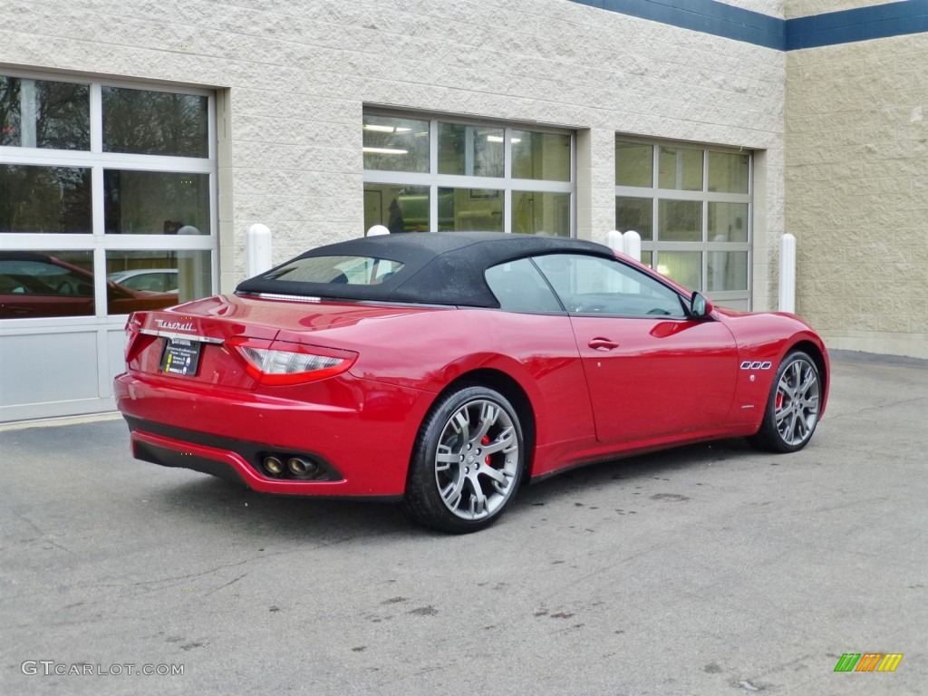 2015 GranTurismo Convertible GrandCabrio - Rosso Trionfale (Red) / Nero photo #3