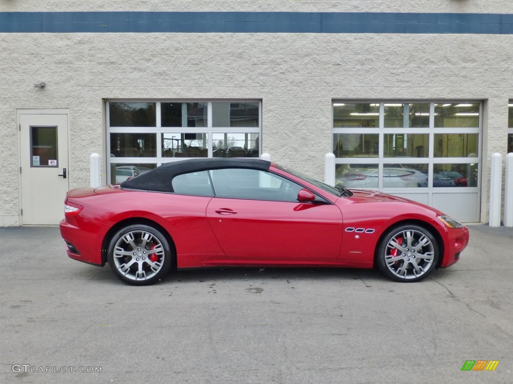 Rosso Trionfale (Red) 2015 Maserati GranTurismo Convertible GrandCabrio Exterior Photo #99171697