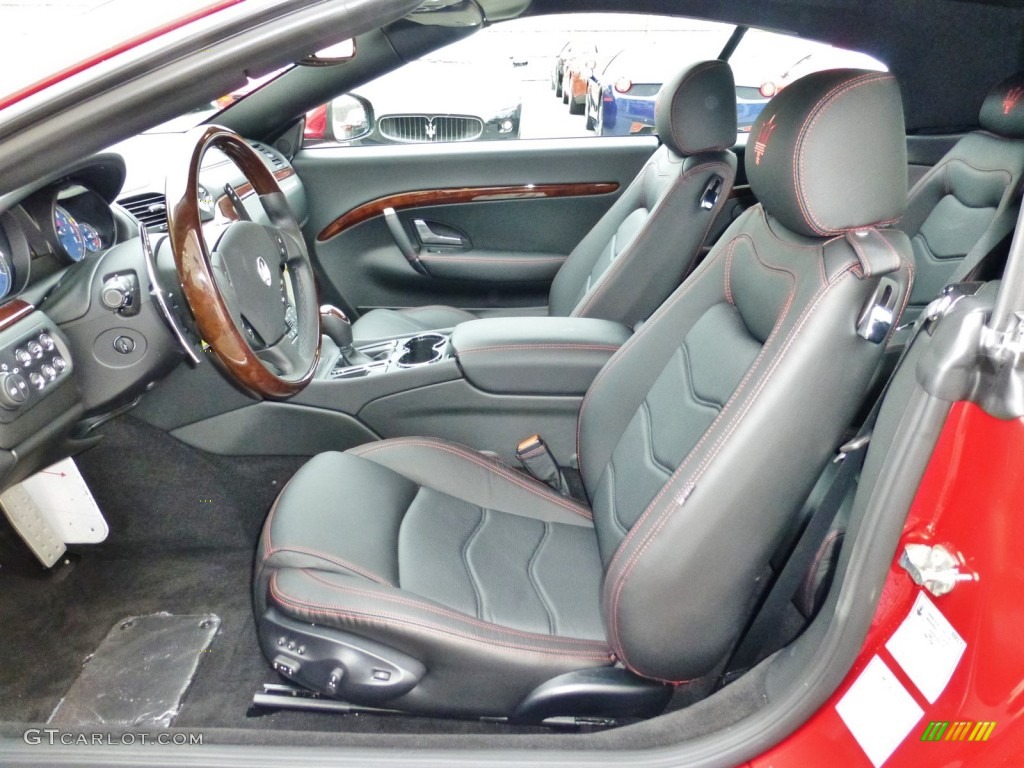 2015 Maserati GranTurismo Convertible GrandCabrio Front Seat Photos