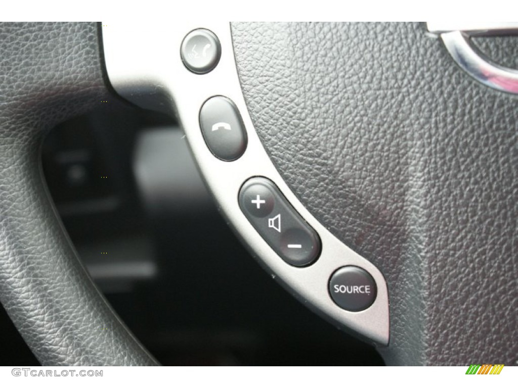 2011 Rogue SV - Black Amethyst / Gray photo #34