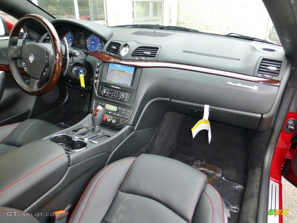 2015 Maserati GranTurismo Convertible GrandCabrio Nero Dashboard Photo #99171799
