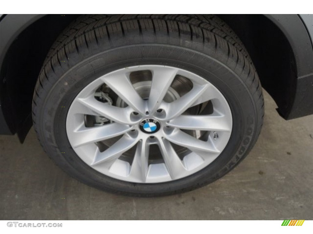 2015 X3 xDrive28i - Space Grey Metallic / Black photo #4
