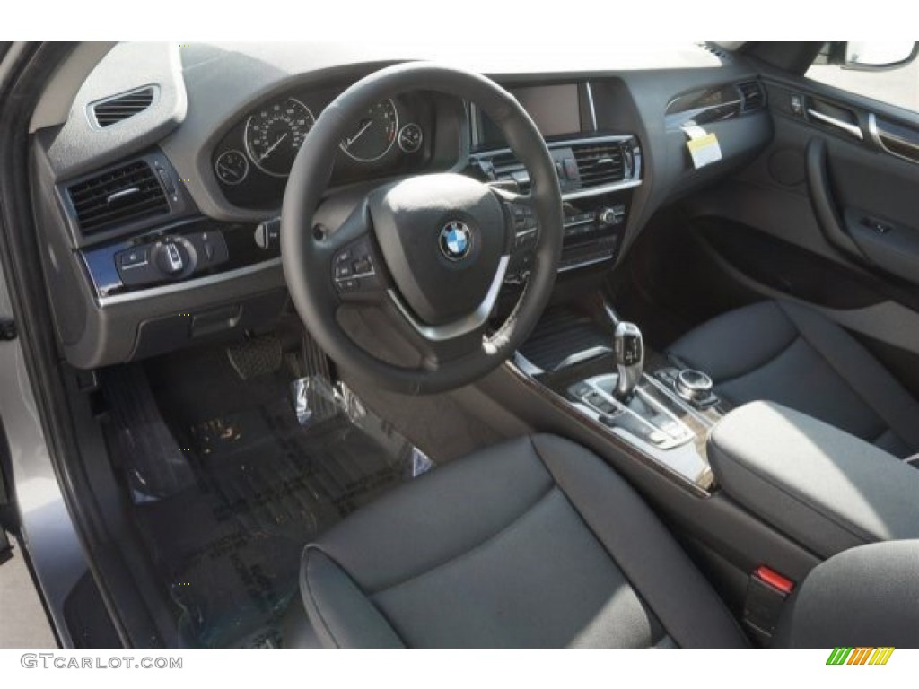 2015 X3 xDrive28i - Space Grey Metallic / Black photo #7