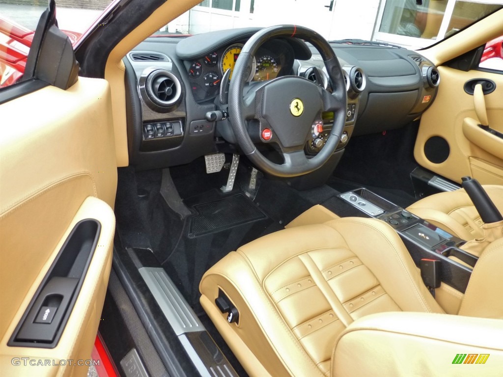 Beige (Tan) Interior 2007 Ferrari F430 Coupe F1 Photo #99172141