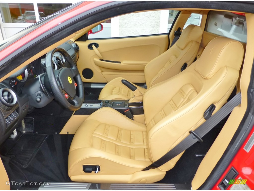 Beige (Tan) Interior 2007 Ferrari F430 Coupe F1 Photo #99172156