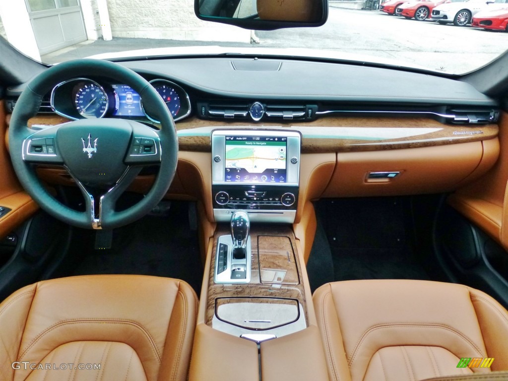 2015 Maserati Quattroporte S Q4 AWD Cuoio Dashboard Photo #99172285