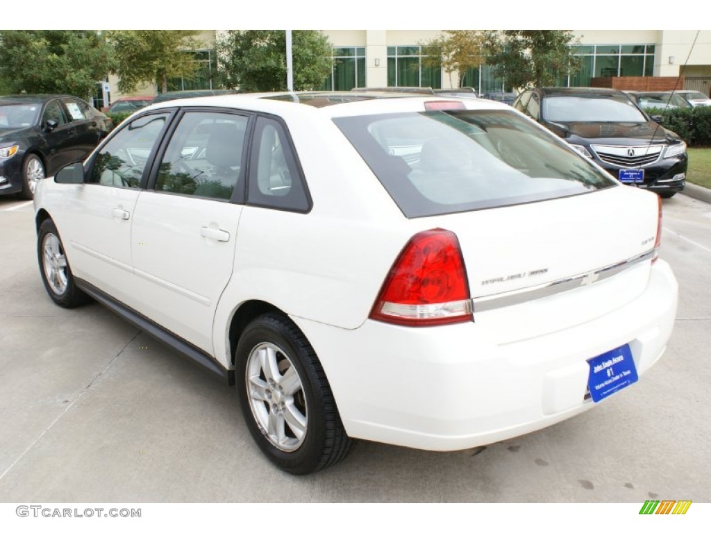 2005 Malibu Maxx LS Wagon - White / Neutral Beige photo #6