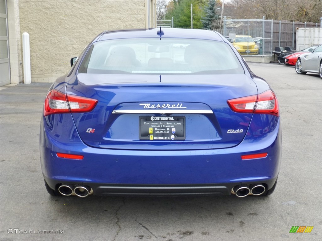 2015 Ghibli S Q4 - Blu Emozione (Blue) / Cuoio photo #5