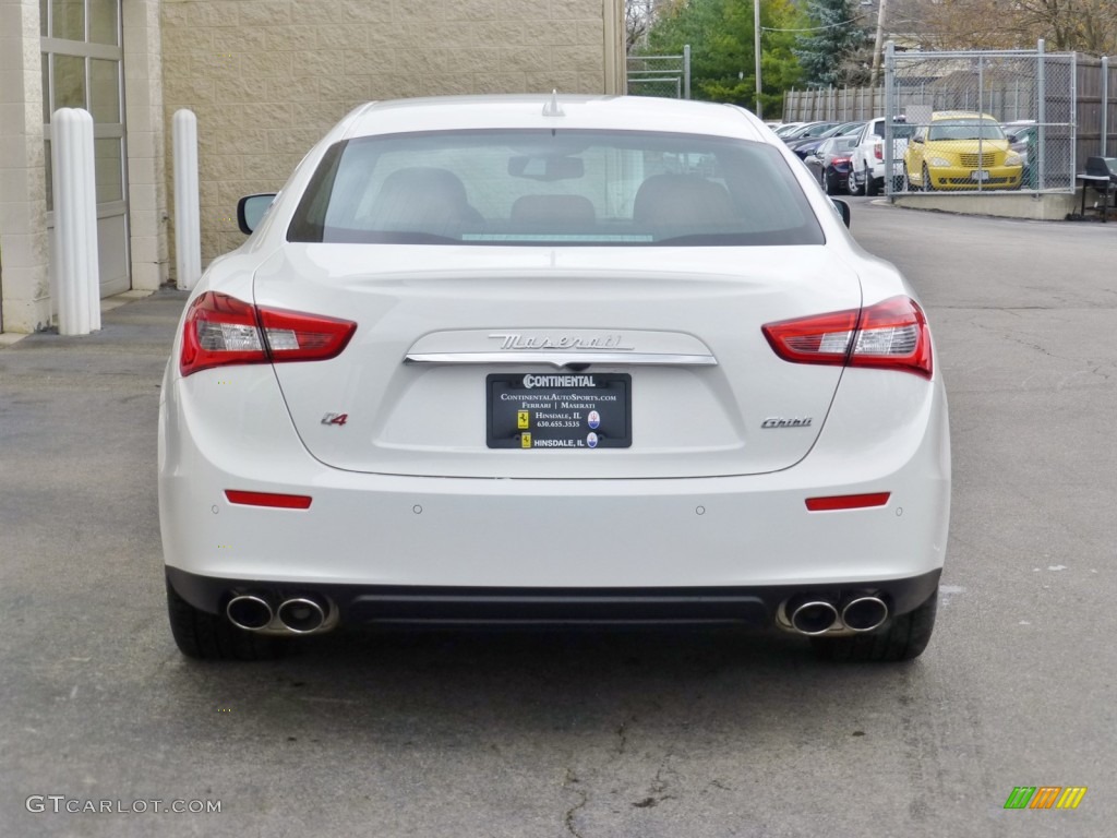 2015 Ghibli S Q4 - Bianco (White) / Cuoio photo #5
