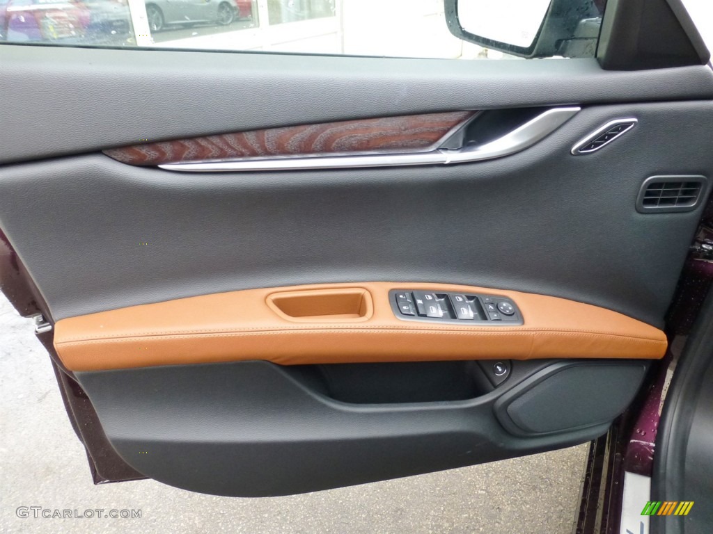 2015 Maserati Ghibli S Q4 Cuoio Door Panel Photo #99172651