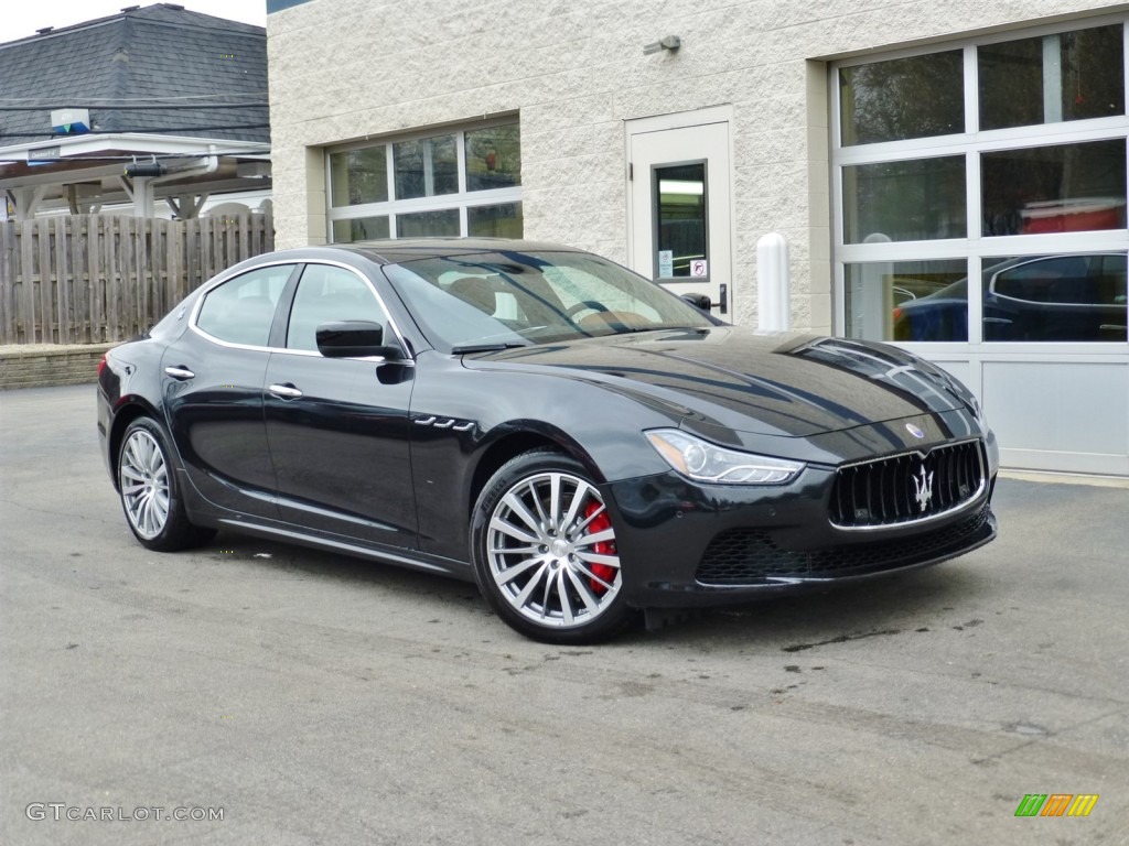 Nero Ribelle (Black Metallic) 2015 Maserati Ghibli S Q4 Exterior Photo #99172705
