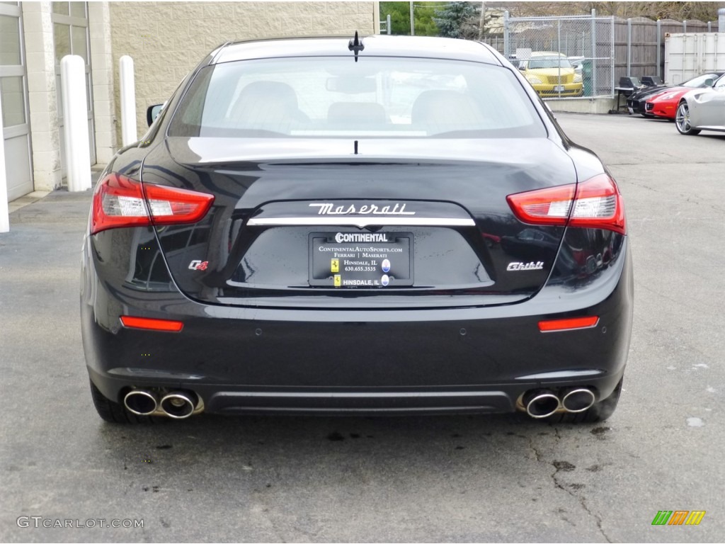 2015 Ghibli S Q4 - Nero Ribelle (Black Metallic) / Cuoio photo #5