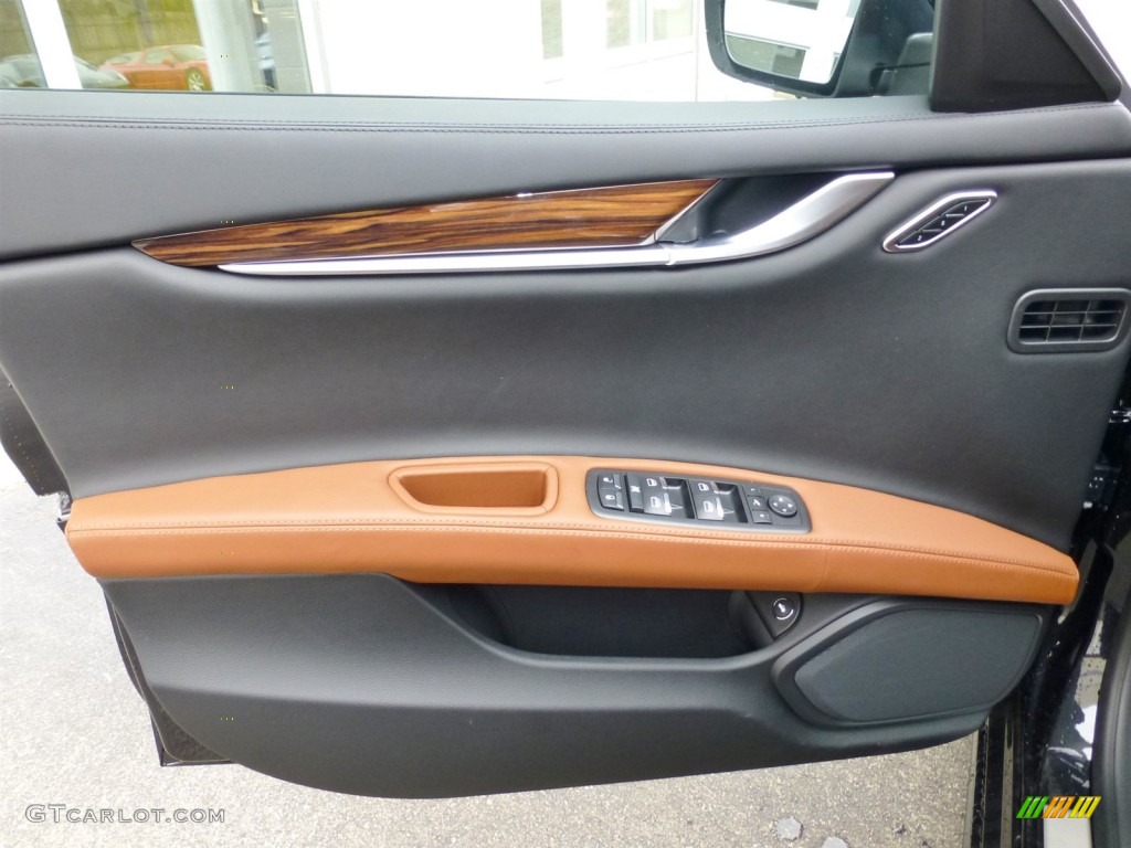 2015 Maserati Ghibli S Q4 Cuoio Door Panel Photo #99172756
