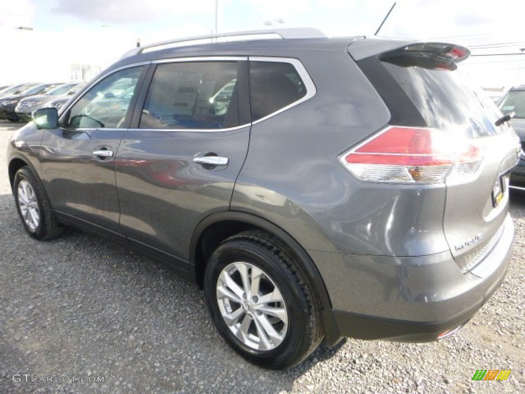 2015 Rogue SV AWD - Gun Metallic / Charcoal photo #5