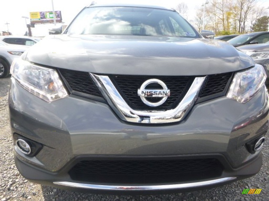 2015 Rogue SV AWD - Gun Metallic / Charcoal photo #9
