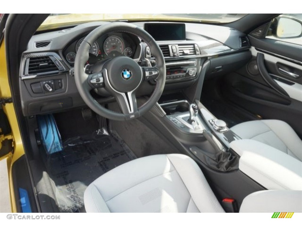 Silverstone Interior 2015 BMW M4 Coupe Photo #99173710