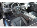 2015 BMW 7 Series Black Interior Interior Photo
