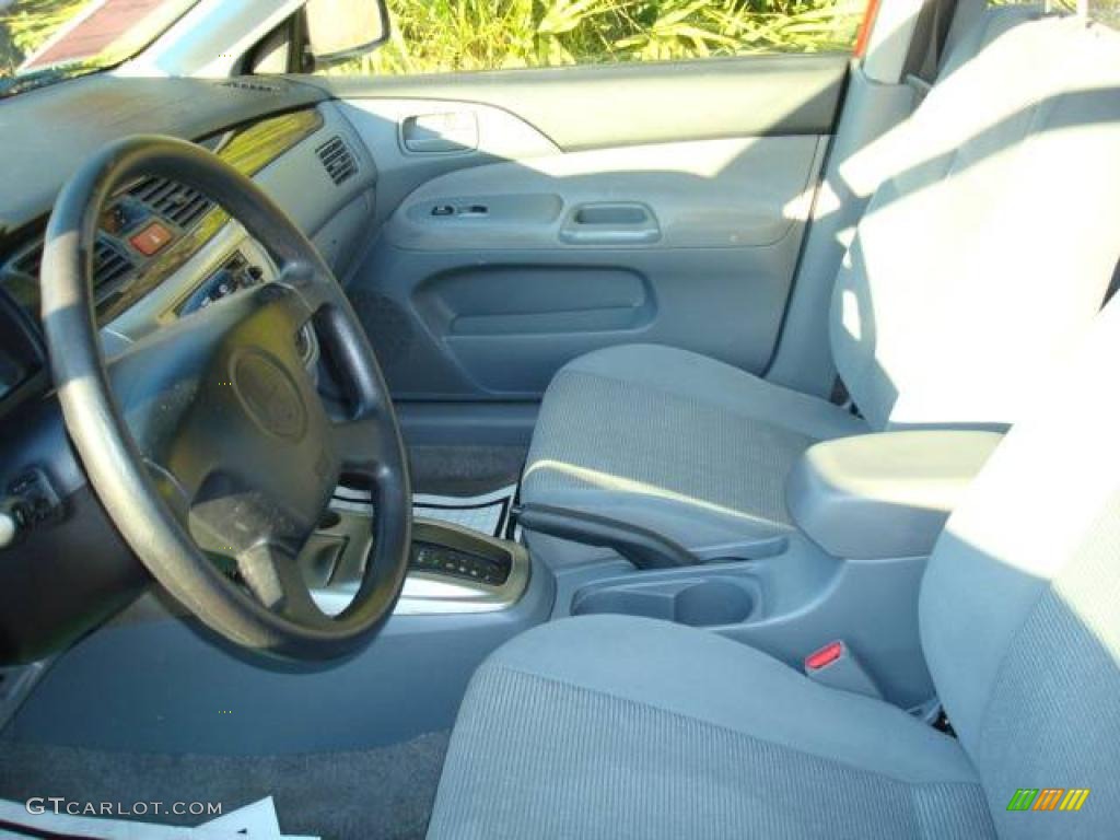 2005 Lancer ES - Rio Red Pearl / Gray photo #8