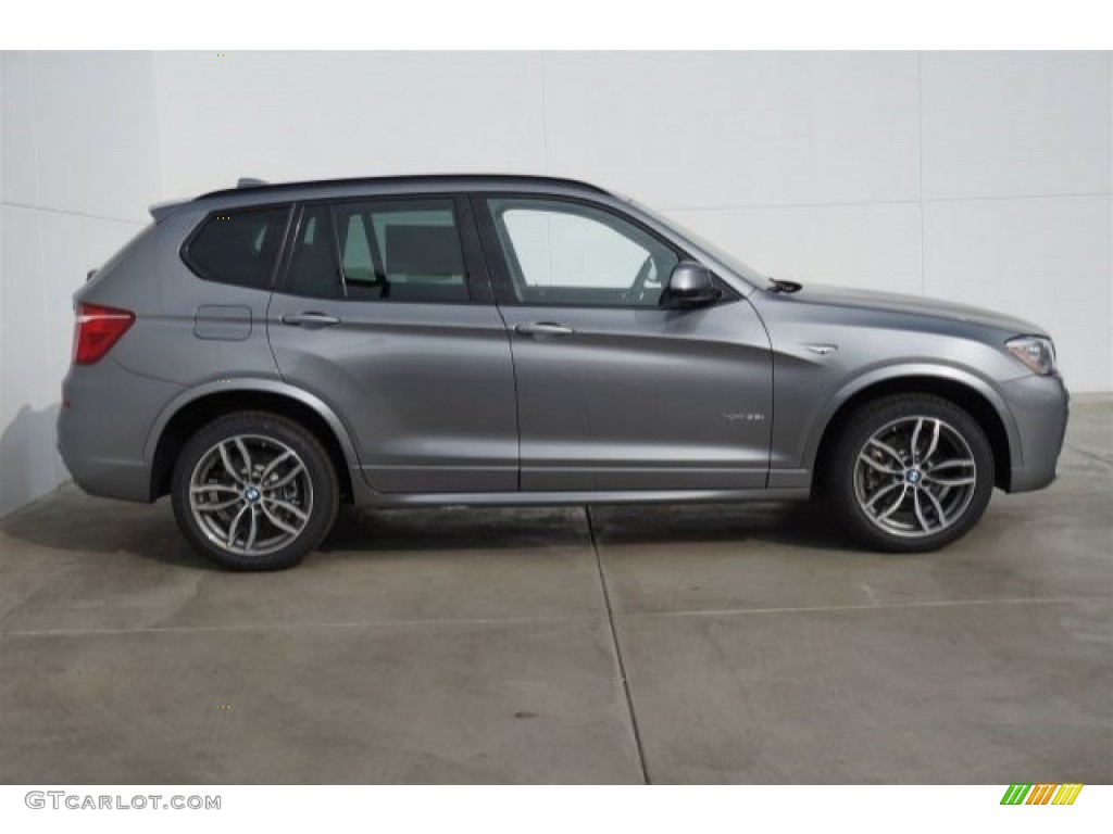 Space Grey Metallic 2015 BMW X3 xDrive35i Exterior Photo #99174571
