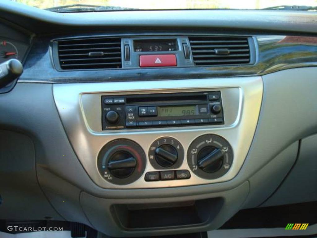 2005 Lancer ES - Rio Red Pearl / Gray photo #12