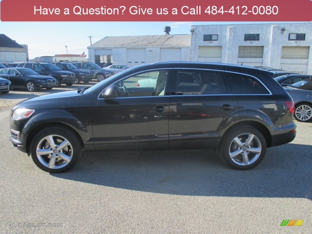 2007 Q7 3.6 Premium quattro - Daytona Gray Pearl / Limestone Grey photo #8