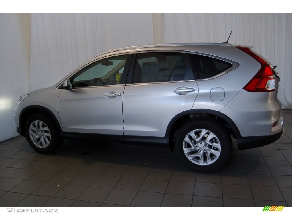 2015 CR-V EX-L - Alabaster Silver Metallic / Gray photo #10