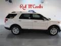 2015 White Platinum Ford Explorer XLT  photo #9