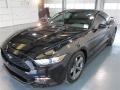 Black 2015 Ford Mustang V6 Coupe Exterior