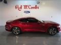 2015 Ruby Red Metallic Ford Mustang V6 Coupe  photo #7