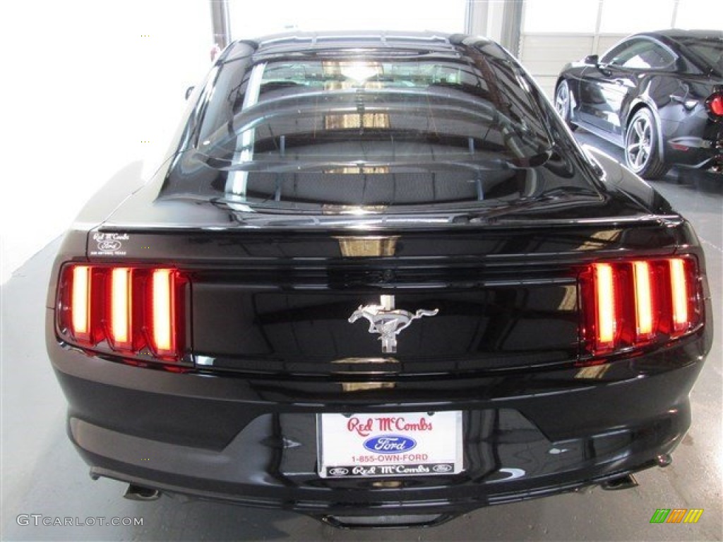 2015 Mustang V6 Coupe - Black / Ebony photo #5