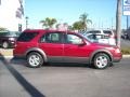 2007 Red Fire Metallic Ford Freestyle SEL  photo #2