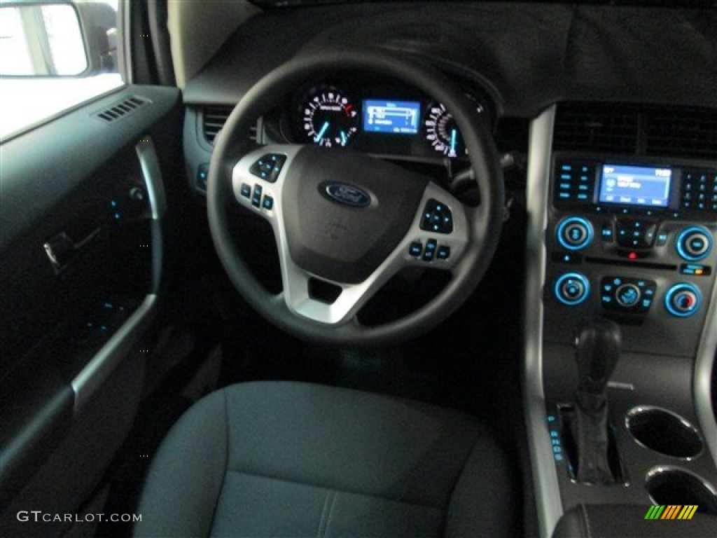 2014 Edge SE - Deep Impact Blue / Charcoal Black photo #10