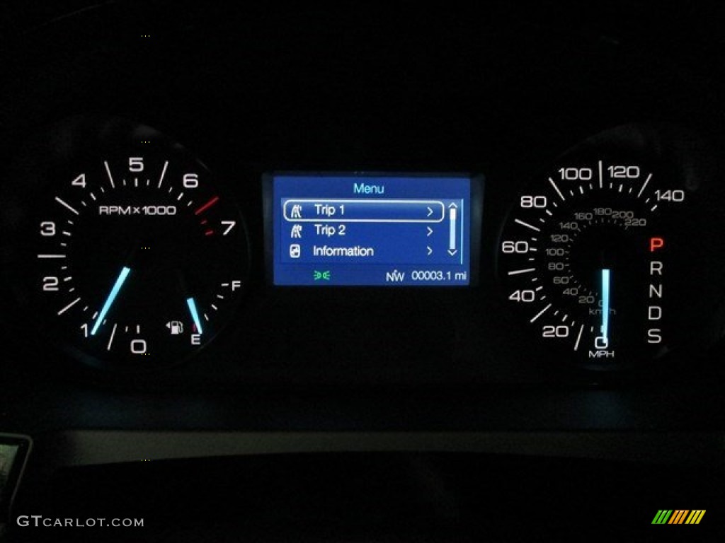 2014 Edge SE - Deep Impact Blue / Charcoal Black photo #21