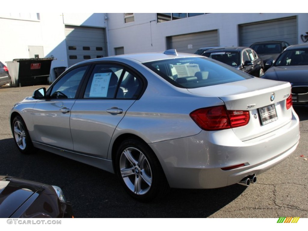 2014 3 Series 328i xDrive Sedan - Glacier Silver Metallic / Black photo #5