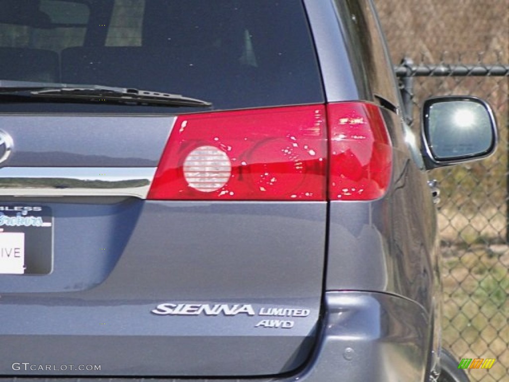 2007 Sienna XLE Limited AWD - Slate Gray Metallic / Stone photo #26