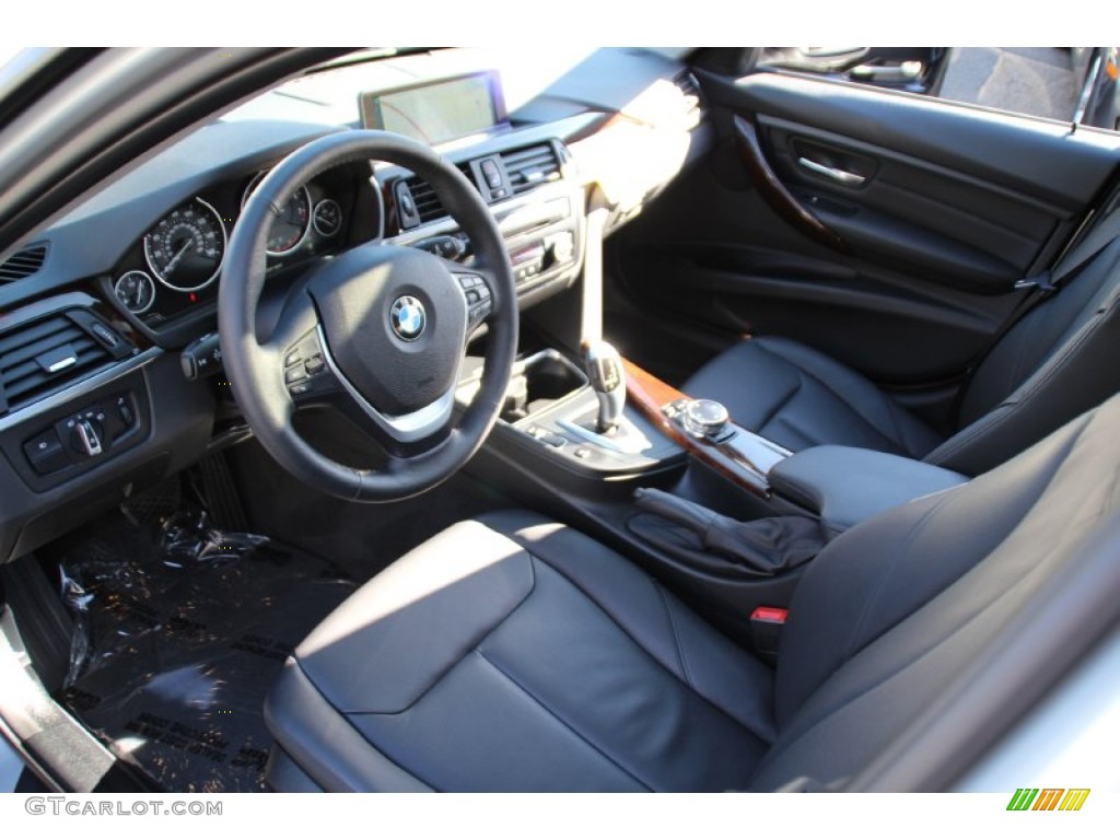 2014 3 Series 328i xDrive Sedan - Glacier Silver Metallic / Black photo #11
